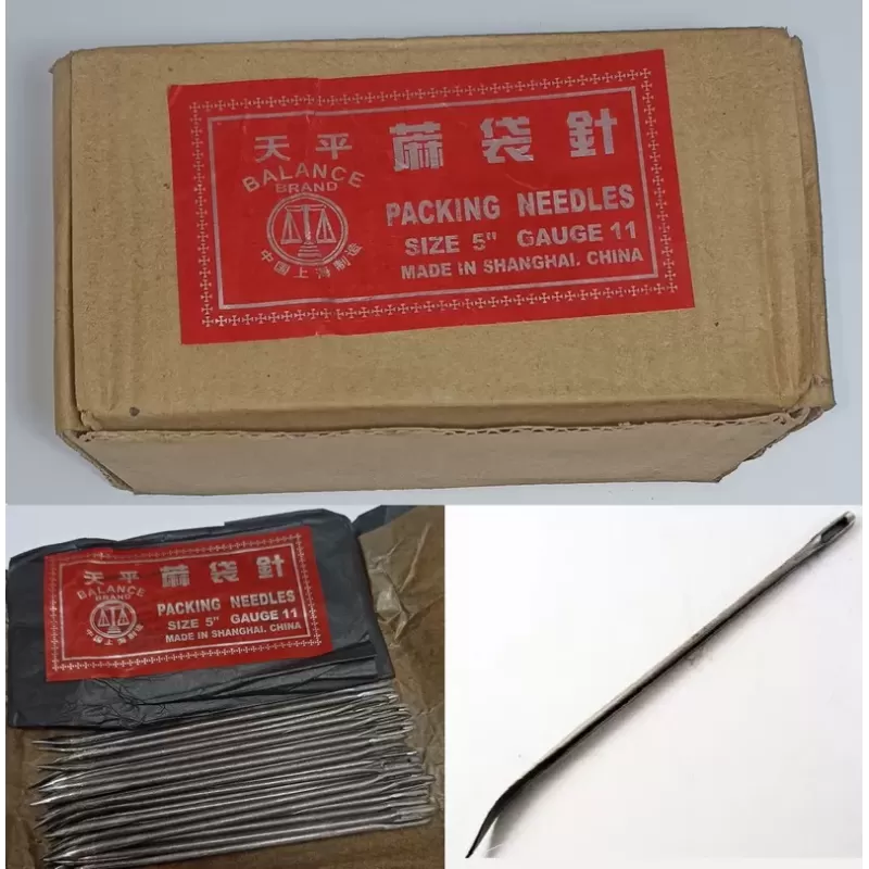 AGUJA ARRIEDO CURVA PARA COSER SACOS 5" ( 12 CM )