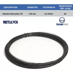 ALAMBRE Nro 16 - METALYCK