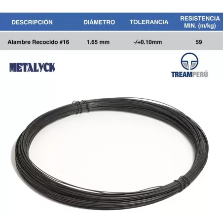 ALAMBRE Nro 16 - METALYCK