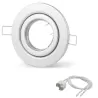 BASE SPOTLIGH PARA DICROICO ALUMINIO 11 CM + SOCKET BIPIN - ULIX
