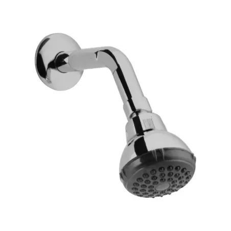 BRAZO DE DUCHA CROMAD CABEZAL GRANDE 3"  - IVALSA