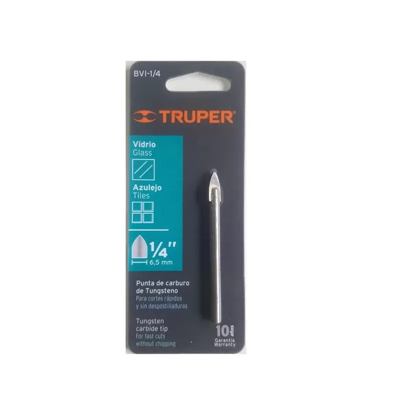 BROCA PARA CERAMICA / VIDRIO / MAYOLICA  1/4 (6.5 MM) - BECOSH