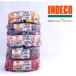 CABLE 7 HILOS TW 80 PLUS 12 AWG - INDECO
