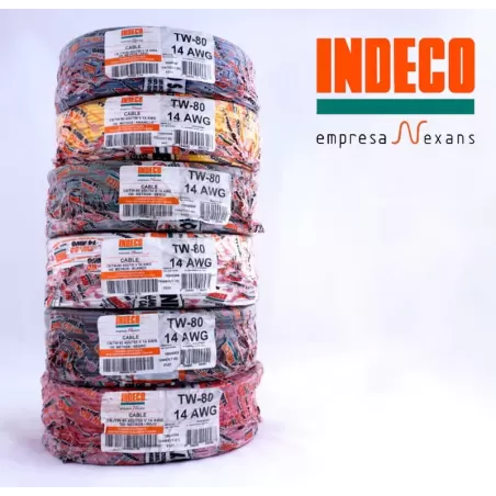 CABLE 7 HILOS TW 80 PLUS 14 AWG - INDECO