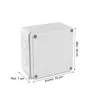 CAJA DE PASE PVC 100 X 100 X 70