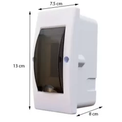 CAJA LUZ 2 POLOS - EMPOTRABLE