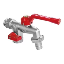 CAÑO DOBLE PARA JARDIN 1/2" Y LAVADORA 3/4" - C&A