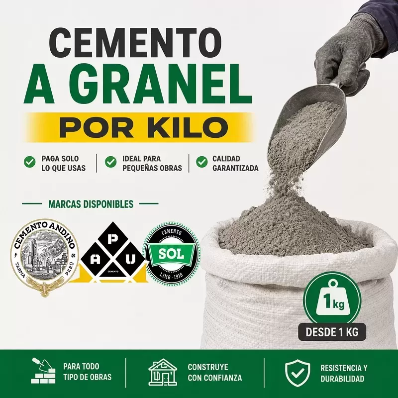 CEMENTO POR KILO