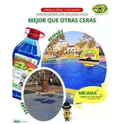 CERA WAX 1 GALON AZUL - MR. WAX