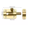 CERROJO DORADO TIPO V 2"