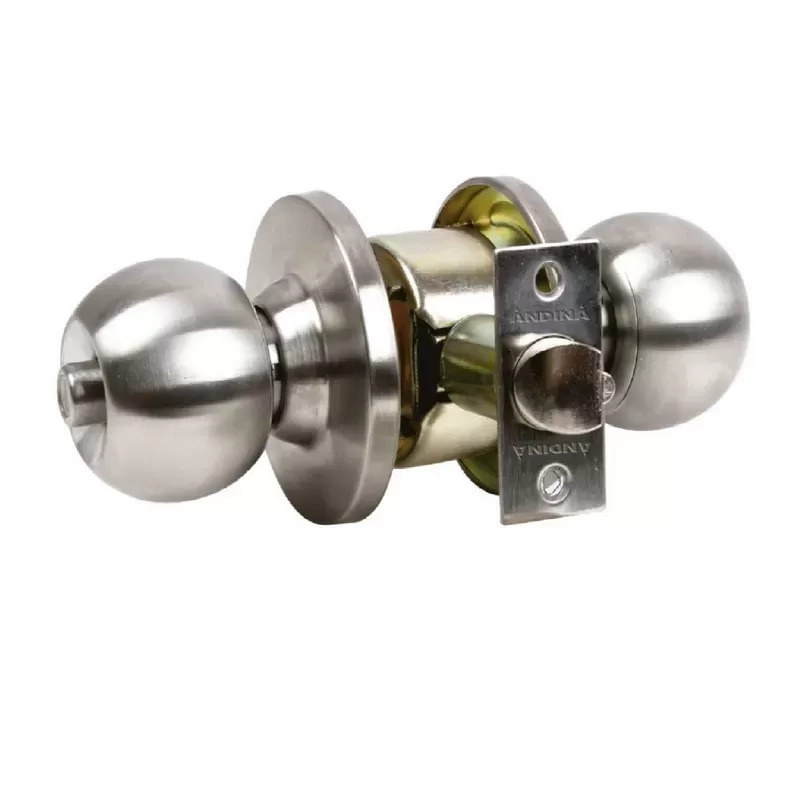 CHAPA POMO ACERO INOX. - ANDINA