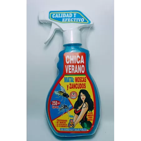 CHICA VERANO SPRAY  MATA MOSCA Y ZANCUDOS 250 ML - AFERSA