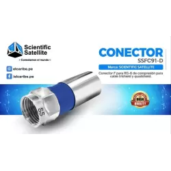 CONECTOR RG-6 PONCHAR