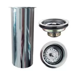DESAGUE COCINA 3 1/2" ACERO INOXIDABLE - C&C