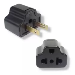 ENCHUFE ADAPTADOR UNIVERSAL PUNTA PLANA