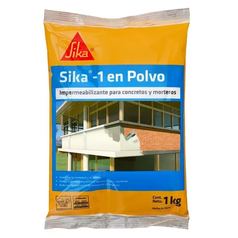 IMPERMEABILIZANTE POLVO - SIKA 1 - KILO