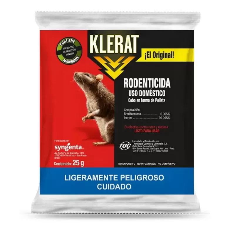 KLERAT PELLETS CEBO 25 GR