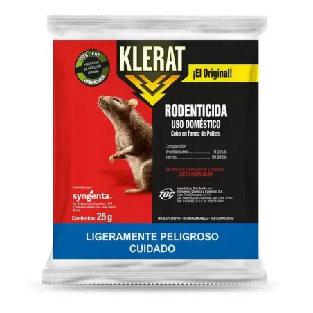 KLERAT PELLETS CEBO 25 GR