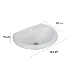 LAVATORIO ECO BLANCO - TREBOL