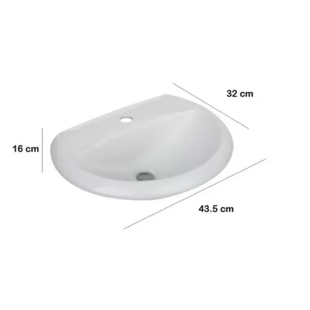 LAVATORIO ECO BLANCO - TREBOL