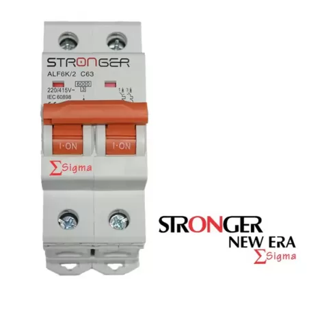 LLAVE TERMICA 2 X 63A - STRONGER NEW ERA