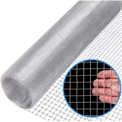 MALLA METALICA GALVANIZADA 1/2 X 90 CM X 9 KG