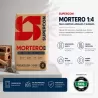 MORTERO 1:4 TIPO I - SUPERCON 40 KG
