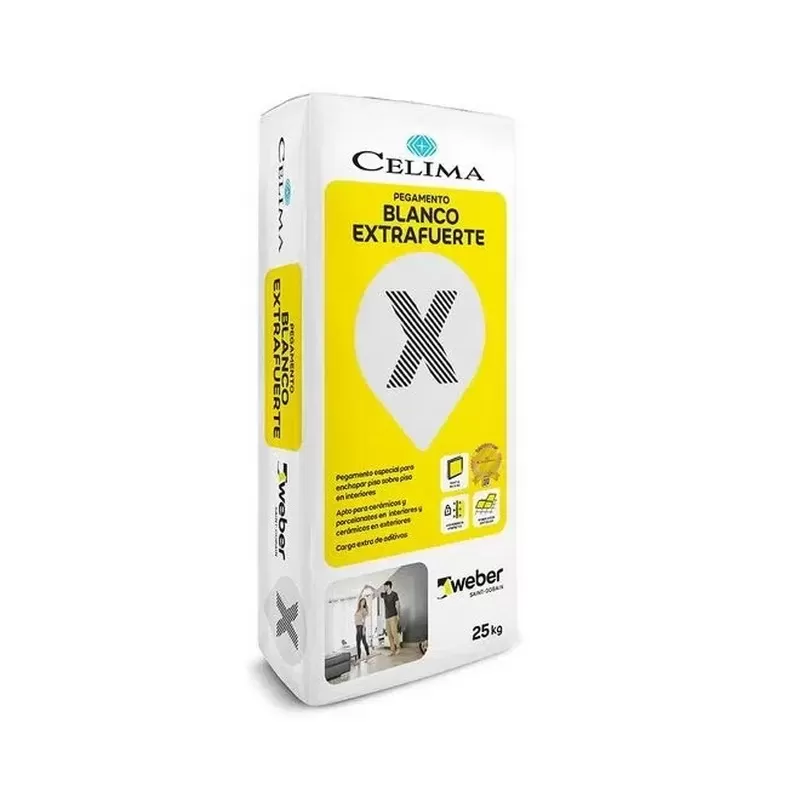 PEGAMENTO CELIMA - BLANCO EXTRA FUERTE 25 KG