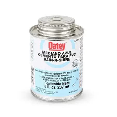 PEGAMENTO PVC AZUL (1/16) - OATEY 237 ML - 8 ONZAS