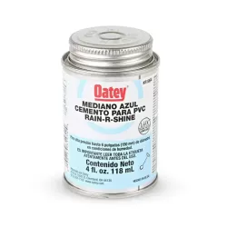 PEGAMENTO PVC AZUL (1/32)  - OATEY 118 ML - 4 ONZAS