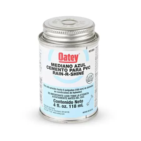 PEGAMENTO PVC AZUL (1/32)  - OATEY 118 ML - 4 ONZAS