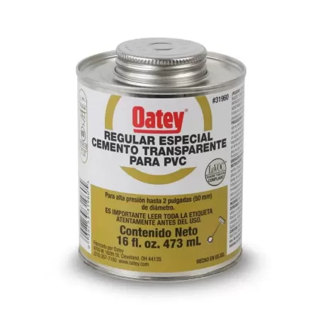 PEGAMENTO PVC DORADO (1/8) - OATEY 473 ML - 16 ONZAS