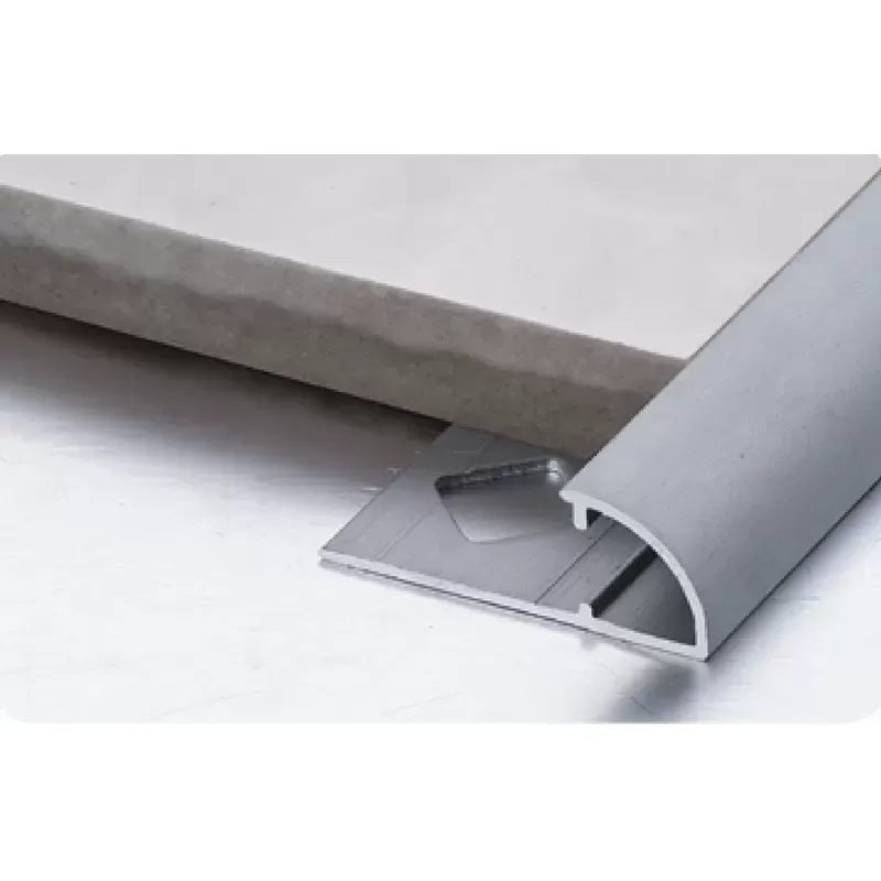 PERFIL ALUMINIO ANODIZADO MATE 9.5 MM x 2 METROS - FINOPLAST