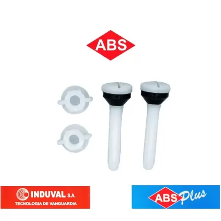 PERNO MARIPOSA TAZA TANQUE - ABS PLUS INDUVAL