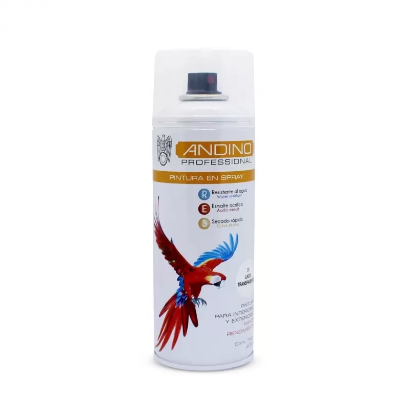 PINTURA SPRAY LACA TRANSPARENTE 31 - ANDINO