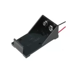 PORTA PILAS BATERIA 9V RECTANGULAR
