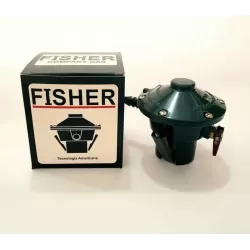 VALVULA REGULADOR GAS BAJA PRESION 3/8 - CAJA - FISHER