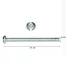 STOVE BOLTS 1/4 X 3 CON TUERCA