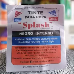 TINTE NEGRO INTENSO - SPLASH