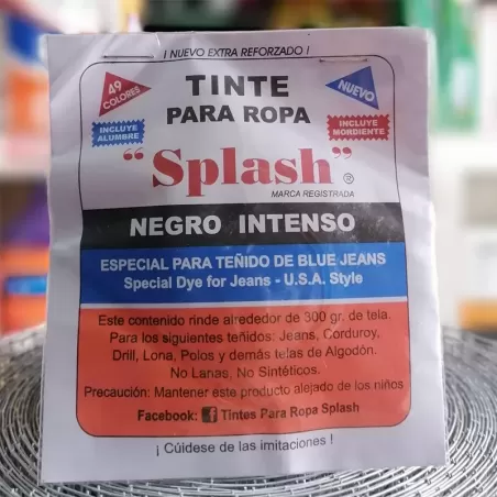 TINTE NEGRO INTENSO - SPLASH