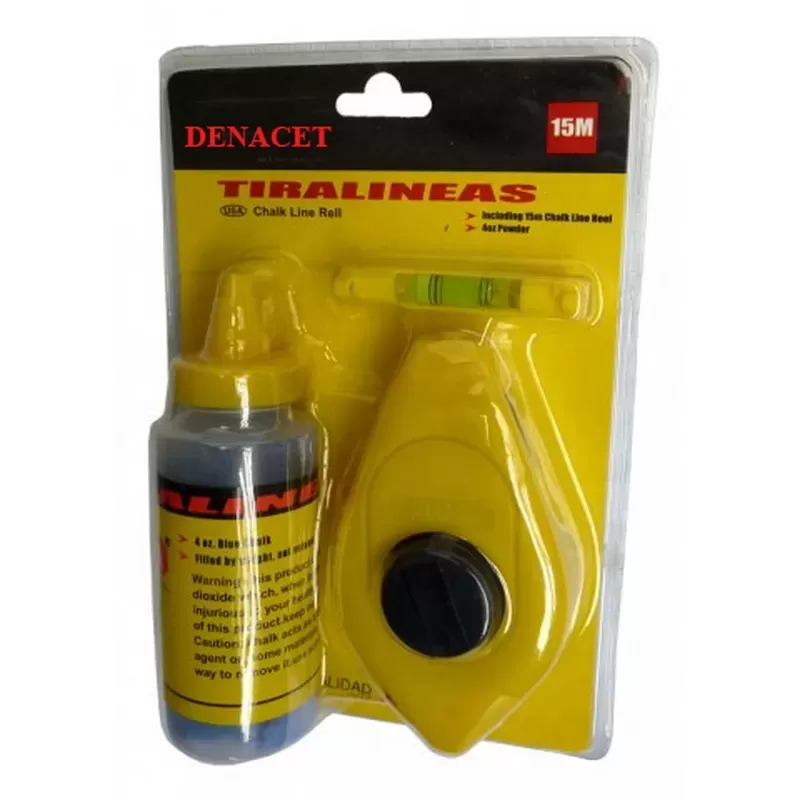 TIRA LINEA CON NIVEL 15 METROS - DENACET