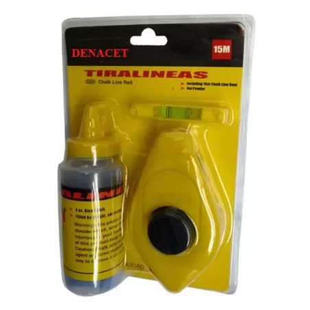 TIRA LINEA CON NIVEL 15 METROS - DENACET