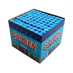 TIZA AZUL POR CAJA DE UN SOLO COLOR ANTIALÉRGICA KOLOREO X 81 UND