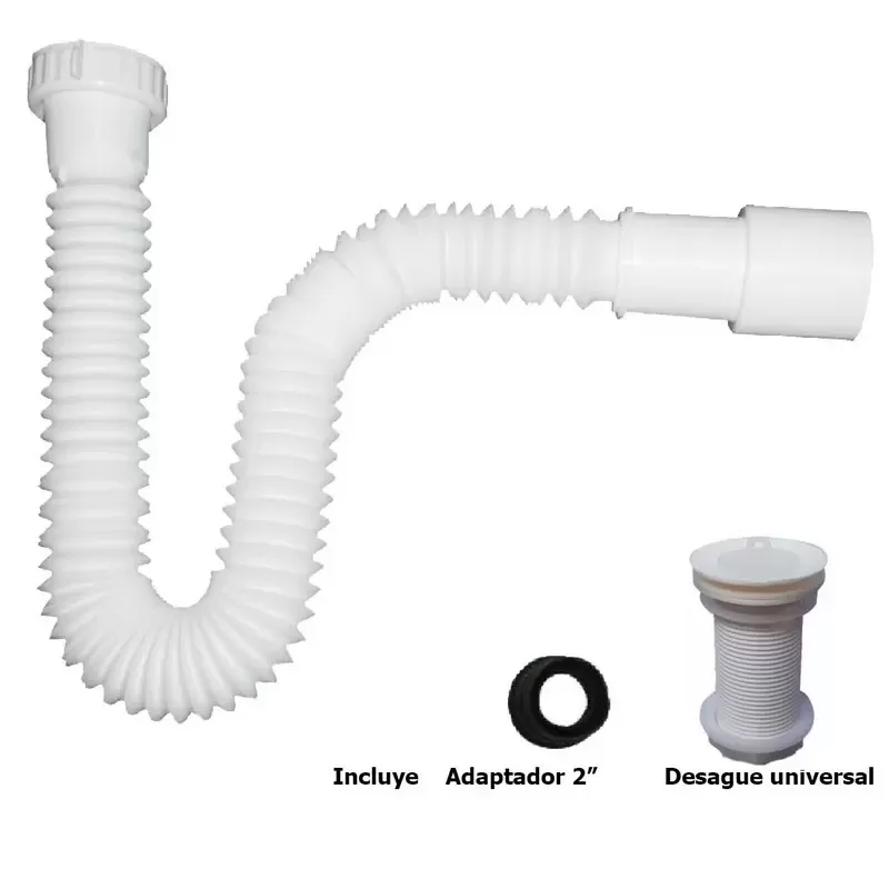 TRAMPA P CORRUGADA FLEXIBLE 1 1/4" - 1 1/2" - HYDRA