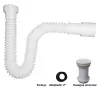 TRAMPA P CORRUGADA FLEXIBLE 1 1/4" - 1 1/2" - HYDRA
