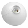 WALL SOCKET PVC OVAL - BTICINO - P21  E-27 BLANCO