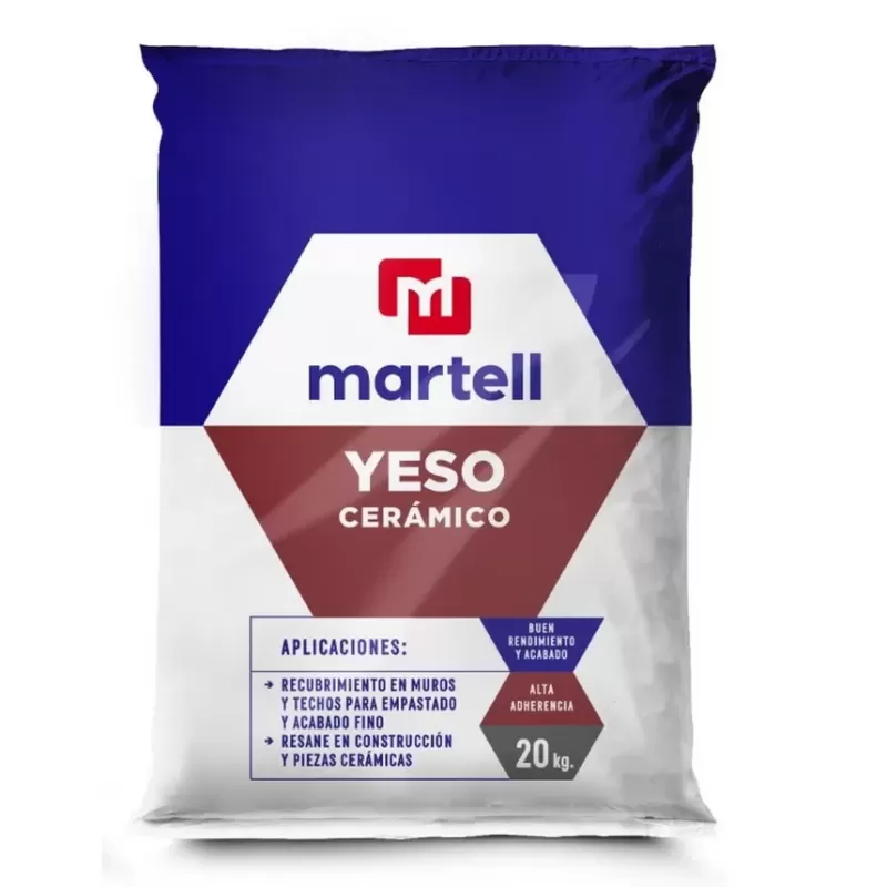 YESO CERAMICO X 20 KILOS - MARTELL