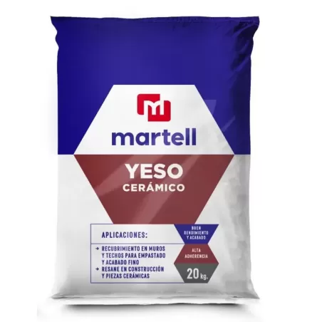 YESO CERAMICO X 20 KILOS - MARTELL